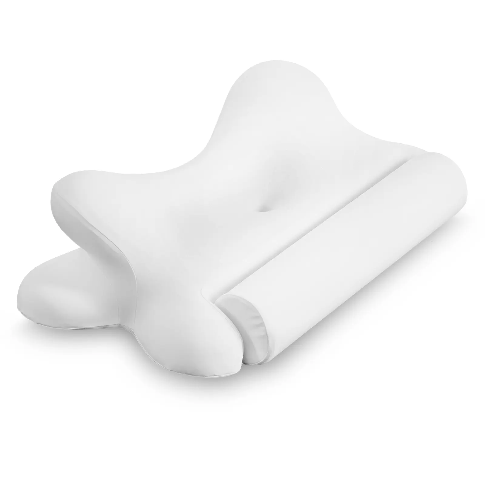 Cooling Cervical Neck Pillow for Pain Relief - Ergonomic Memory Foam with Butterfly Shape & 2-Height Design, CertiPUR-US Certified