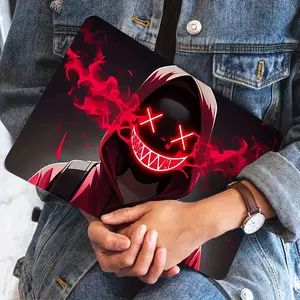 Creative Ghost Face Pattern Laptop Skin Sticker, Waterproof & Anti-scratch Laptop Skin Sticker, Laptop Decorative Sticker for Men & Women