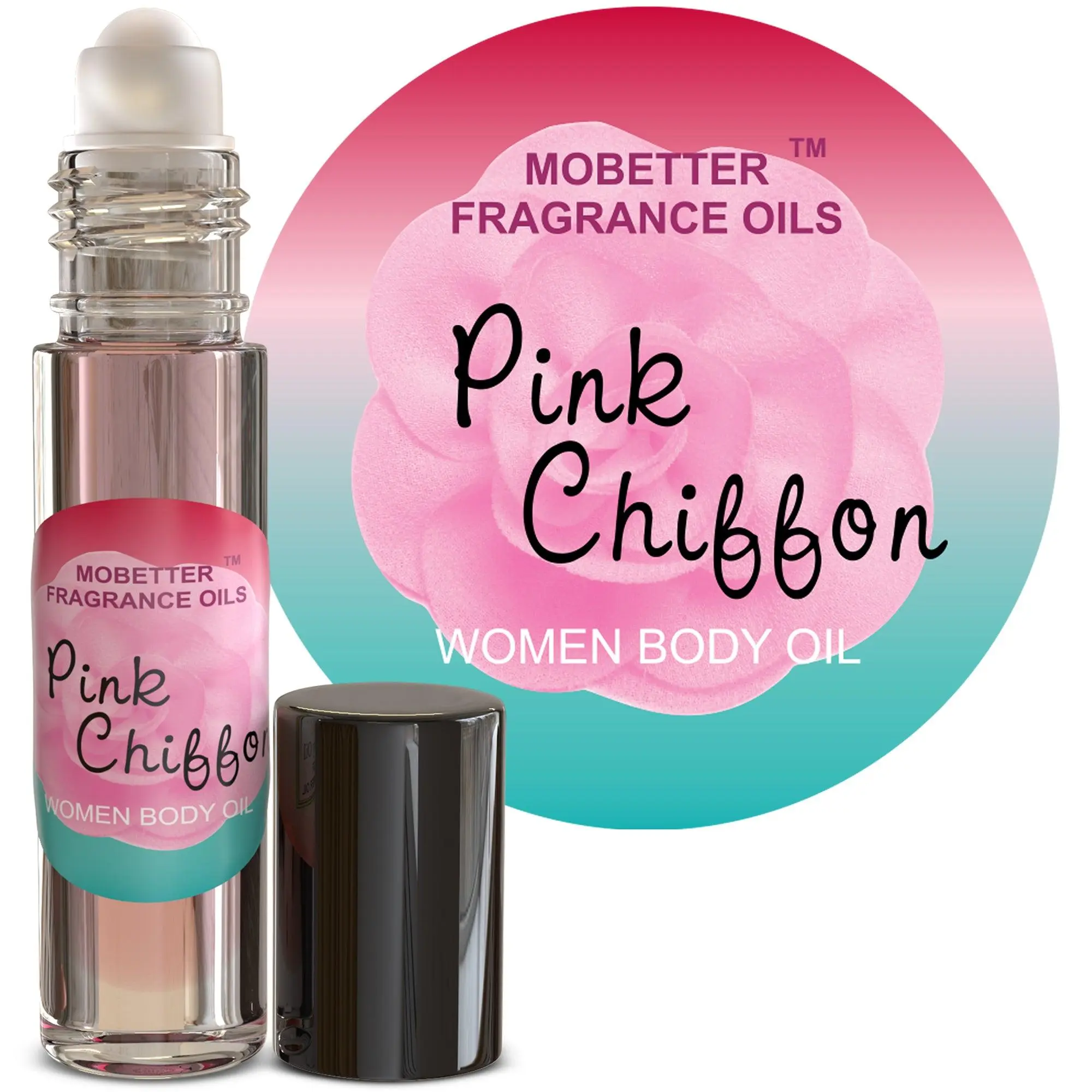 MOBETTER FRAGRANCE OILS Ms Pinky Chiffon Perfume Body Oil for Women