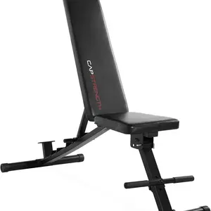 CAP Barbell Multi Purpose Adjustable Utility Bench Color Series rock weights bowflex