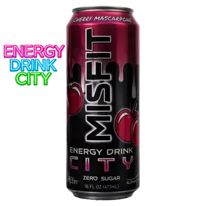 Misfit X EDC Cherry Mascarpone Energy Drink - 4 Pack