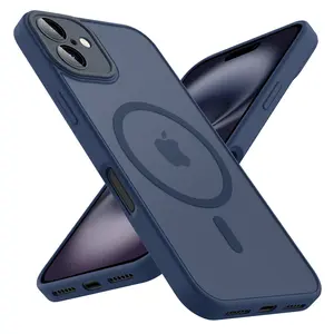 Magnetic Premium Matte Tuff Phone Case, New Collection Release.Stylish & Elegant Design, Perfect Ideal Gift.Compatible with iPhone 11 12 13 14 15 16 17 Pro Max Plus Air
