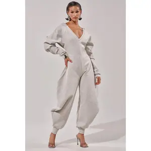 COMFY COZY SWEATSHIRT JUMPSUIT