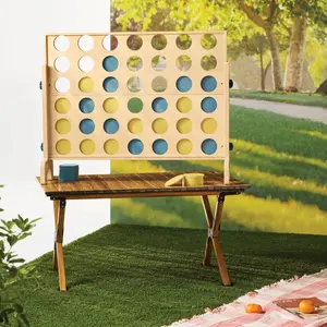 Giant Connect 4 - Embark: Pine and Plywood Lawn Game for 6+