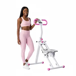 Stair Stepper for Home Gym Exercise, Vertical Climber Exercise Machine for Full Body Workout, Compact Folding Cardio Exercise Climber with Adjustable Handlebar mini stair stepper