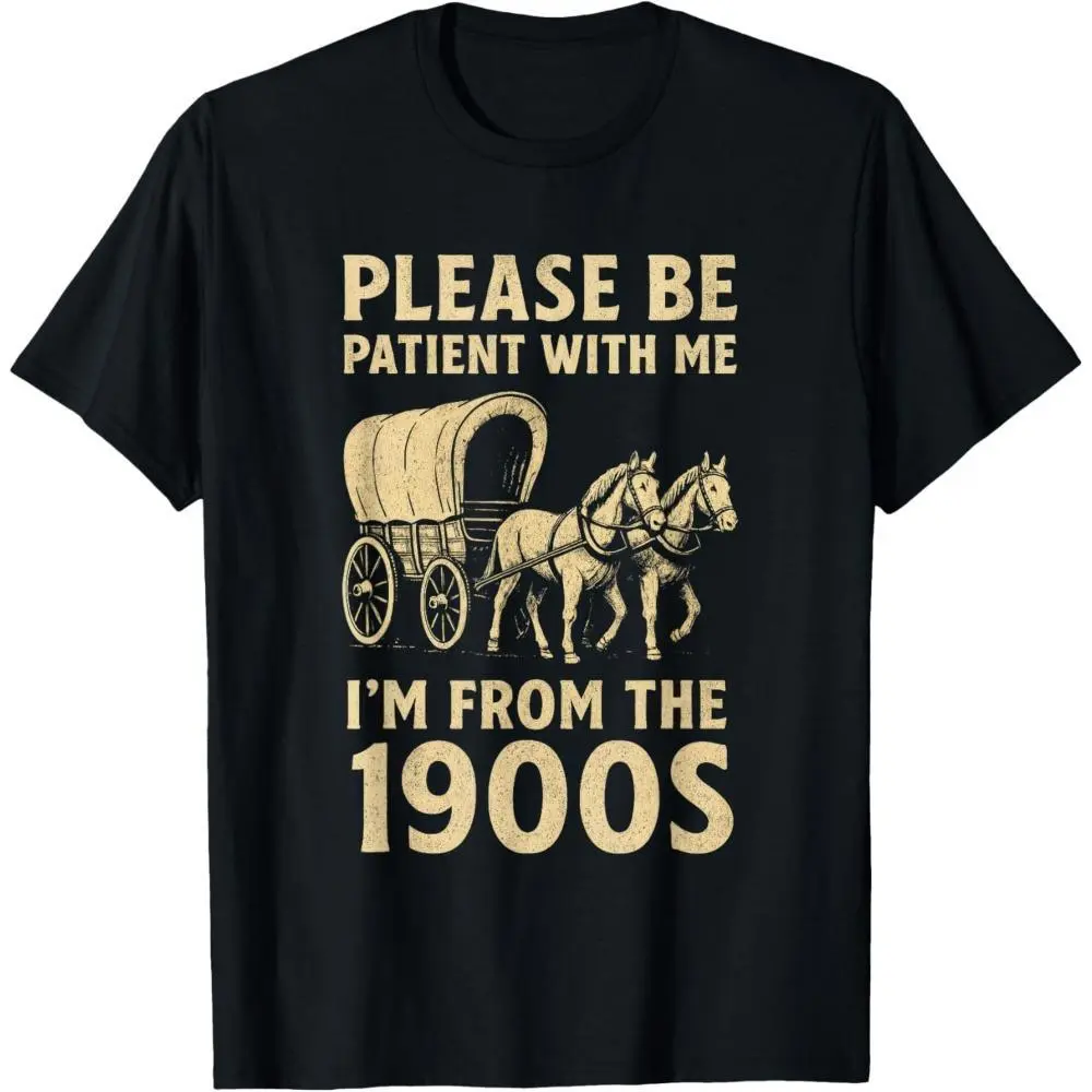 Men's Graphic Shortsleeve T-Shirt - Vintage 1900s Casual Dad Tee in Smooth, Seamless Cotton Fabric, Funny Father's Day Gift, Menswear, Round Neck, Soft, Top, Tshirt