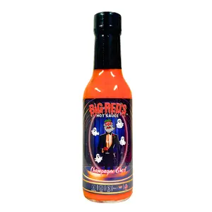 Big Red's Hot Sauce - Champagne Ghost - Gluten Free Low Sodium