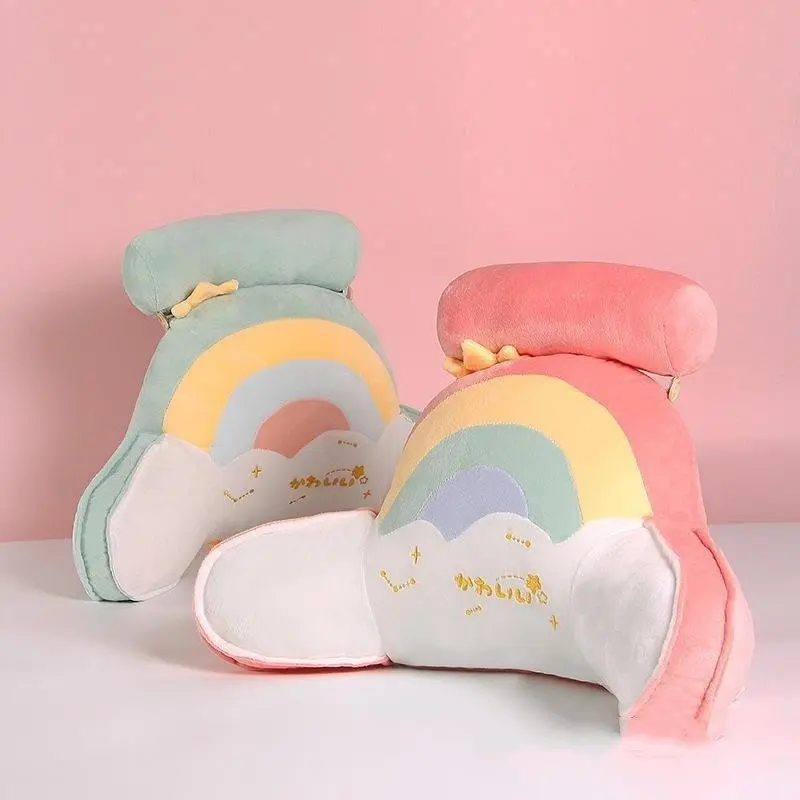 Office Rainbow Waist Plush Pillow