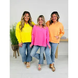 Keep It Bright Pullover in Multiple Colors