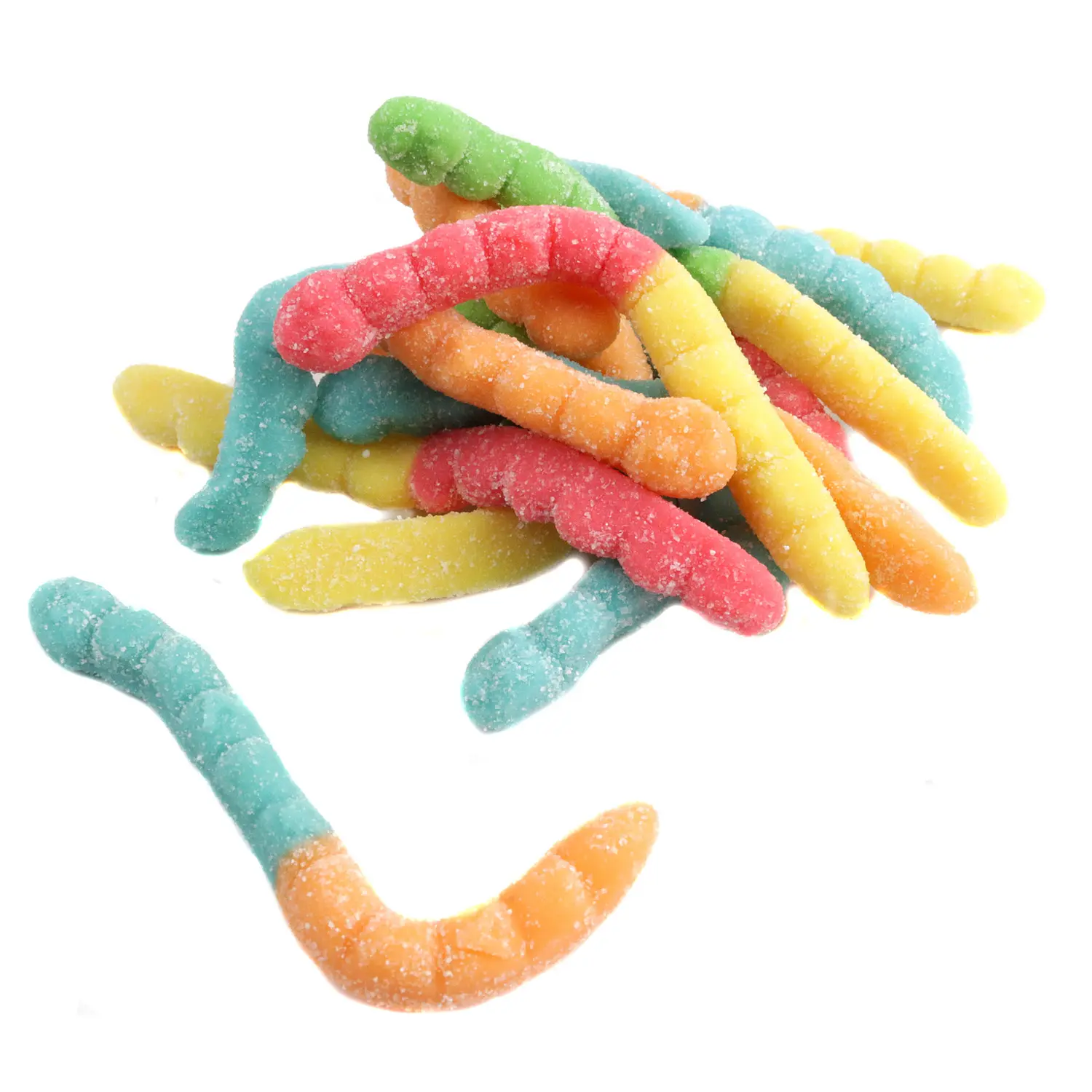 Sour Gummy Worms candy - Bulk Gummy Candy gummy worms- Fruity and sour Flavored gummies Candy for Snack and Sweet Cravings Bonbon Chewy