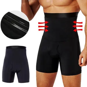 Men Tummy Control Shorts Body Shaper Compression High Waist Trainer Belly Tummy Control Shapewear Boxer Underwear Menswear Fitness Socks Bestie