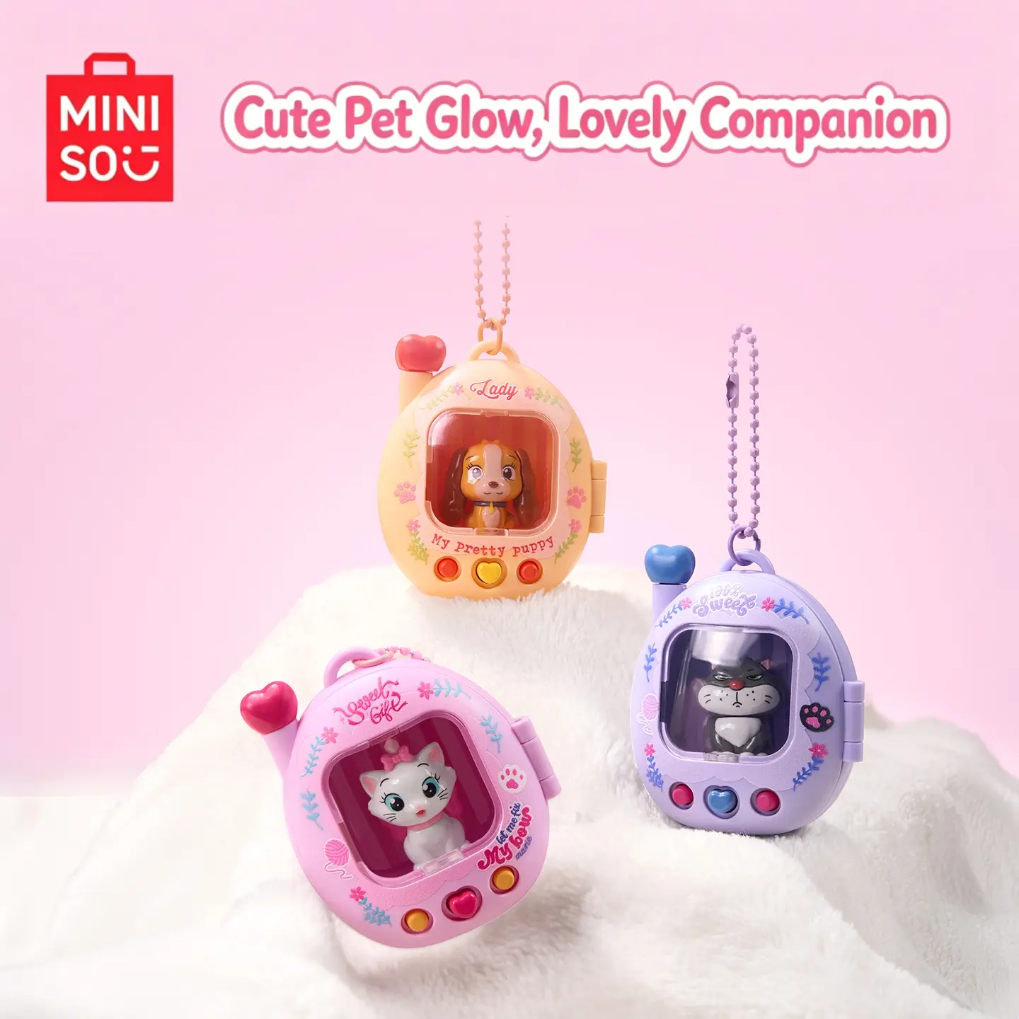 Disney Cat & Dog Pet Charms – Creative Keychain, Trendy Collectible Bag Charm, Anime Charm, Great Gift for Friends#Summervibes
