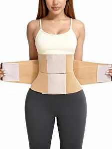 Women's Waist Cincher Ab Belt Tummy Control Body Shaper, Corset Cincher Shapewear, with Triple Wrap Comfortable Fabrics Adjustable Waist Trainer, Shapewear Belt For Daily & Sports Wear