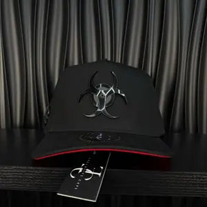 Virus Ántrax SnapBack hat-black/red