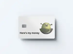 Shrek Meme Credit/Debit Card Cover/Skin!