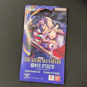 Bandai Namco The Azure Sea's Seven One Piece Card Game 12-Card Booster Pack English Ver OP 14
