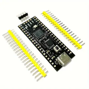 Raspberry Pi Pico RP2040 Development Board with Slim Shell Leather Case, Dual-Core ARM Cortex M0+ CPU, 264KB Microcontroller, Auto Wake Function, Low Power High Performance, Compatible with Arduino IDE & CSDK for Electronics Prototyping, Dual-Core Cpu