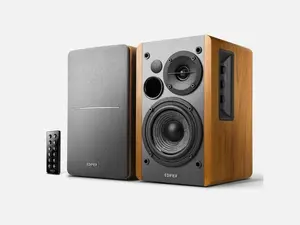 R1280Db 2.0 Wood Bluetooth Audio Speakers, 42W Shelf-Mounted Speakers