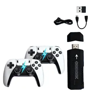 NEW Upgraded Retro Game Stick with Classics Games HDMI Output Plug and Play Wireless Controller for TV Monitor Video Gamepad Console