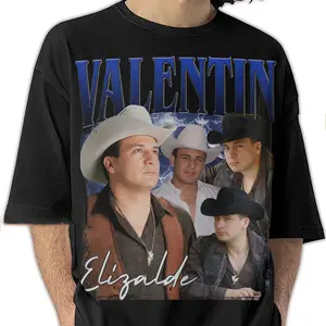 Valentin Elizalde T Shirt Mexican Music Concert Tour Official Merch