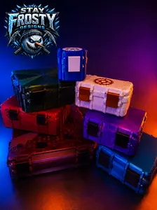 Oil vial organizer storage case