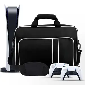 2026 NEW For PS5 Travel Case for PS5 Protective Case Bag Suitable for PS5 Disc/Digital Edition Console, Controllers, Game Cards, Headset
