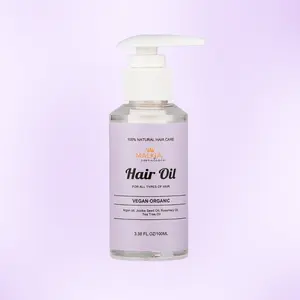 Malkia Essentials Rice Water Hair Oil - Strengthening & Growth | (3.38oz)