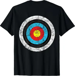 100% cotton Funny Retro Archery Target Hunter T-Shirt women graphic shirts