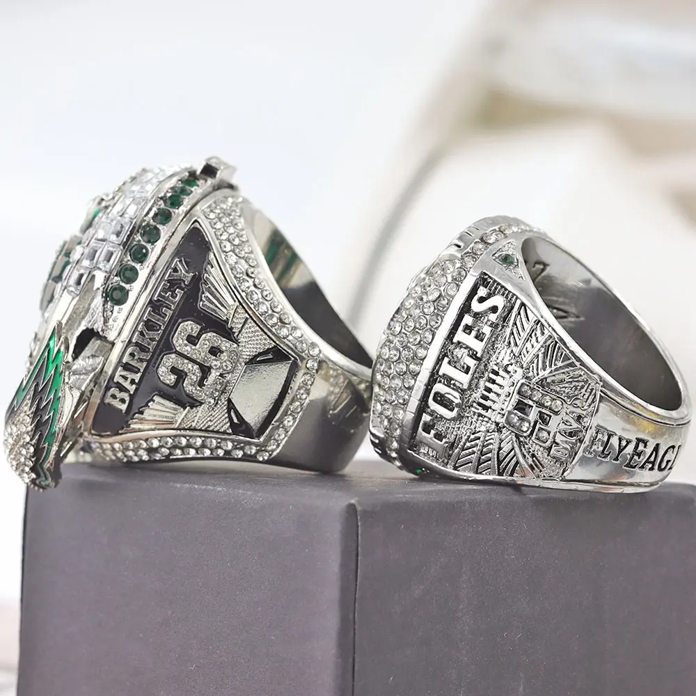 Eagle Motif Customized Silver Ring, Gift-Ready Accessory for Gifting (2017-2024 Designs)