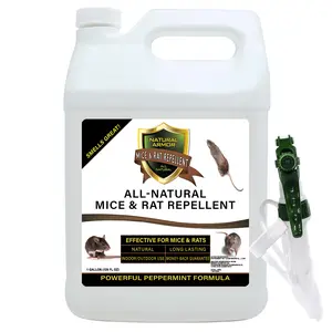 Mice & Rat Pest Control. Peppermint Pest Control for Mice/Mouse, Rats & Rodents. Natural Spray for Indoor & Outdoor Use. 128 OZ Gallon Ready to Use