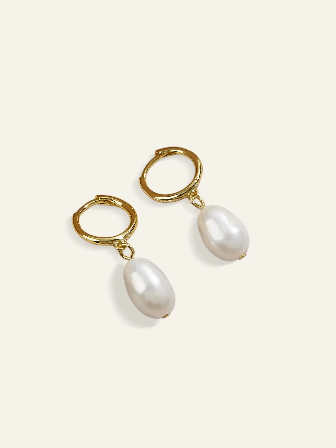 Azazie Golden Pearl Drop Earrings, Elegant Compact Statement Jewelry with Pearl Details, Bridal Series Earrings for Wedding Evening Events