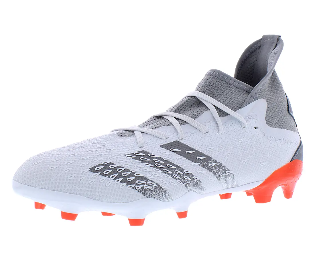 Adidas Men's Predator Freak .3 Textured Soccer Shoes, Firm Ground Football Cleats for Athletic Training