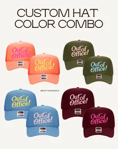 Out of Office Summer Vacation Trucker Hat - Comfortable Design for Travel and Casual Use