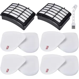 Filters for Shark Navigator Lift Away Deluxe Upright Vacuum Replacement UV540 UV440 NV360 NV350 NV351 NV352 NV355 NV356 NV357 NV370 NV391 UV490 UV500 UV541 ZU503AMZ, Compare to Part XFF350, XHF350