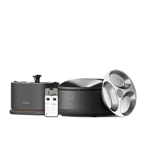 PETLIBRO Dockstream 2 Cordless Smart Fountain and PETLIBRO Automatic Cat Feeder Wet Food Dispenser Refrigerated APP WiFi Control,Cat Water Fountain