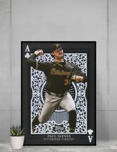 Topps All Kings 2025 Paul Skenes Card 12x17 Poster Pittsburg Pirates