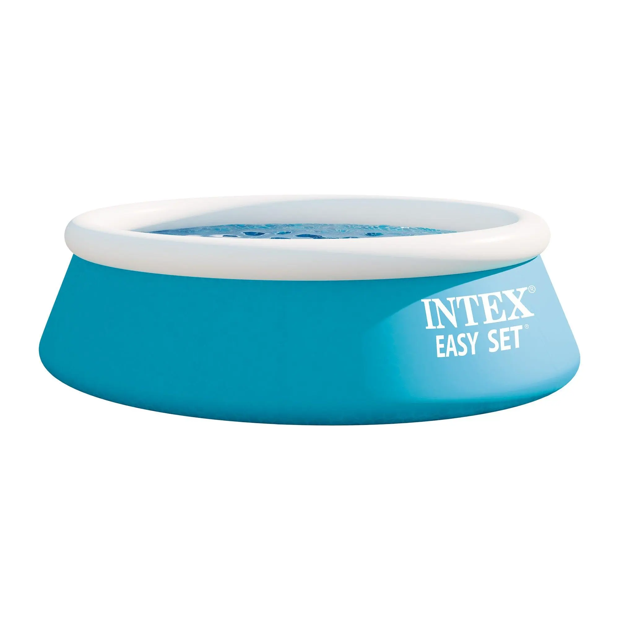 Intex 6ft x 20in Easy Set Inflatable Outdoor Kids Swimming Pool Intex 6ft x 20in Easy Set Inflatable Outdoor Kids Swimming Pool