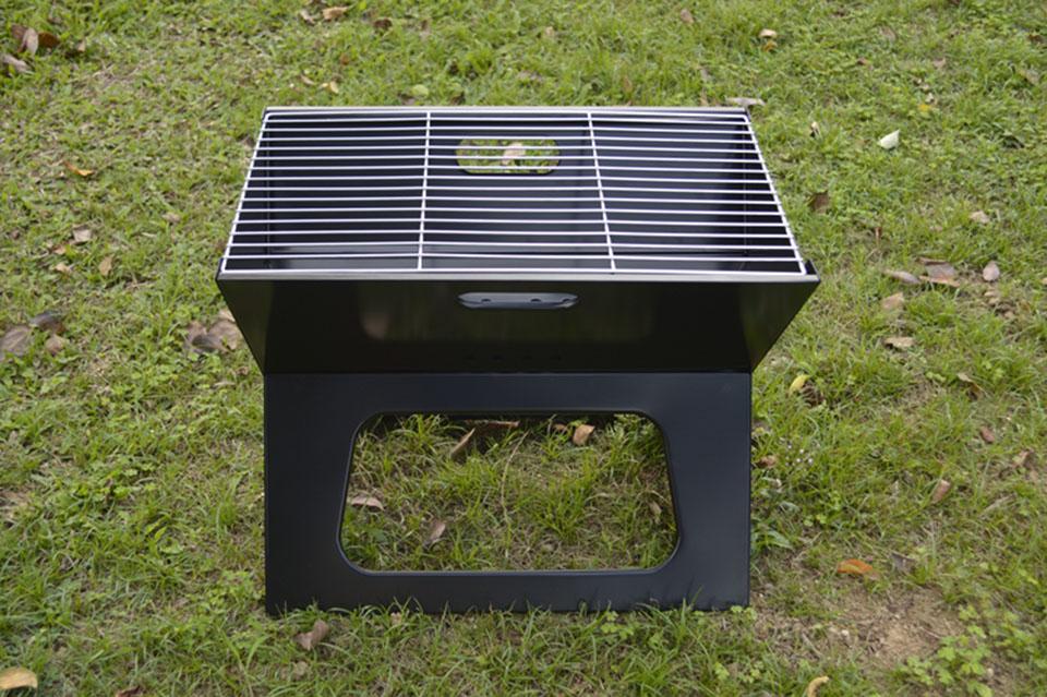 Portable Barbecue Grill Foldable BBQ Grill Outdoor Charcoal BBQ Grill Camping Picnic Barbecue Accessories BBQ Tools