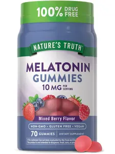 Melatonin 10 mg | Extra Strength Gummies | for Sleep