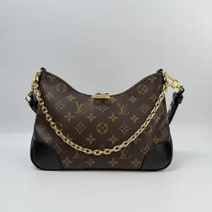Pre-owned Louis Vuitton canvas Crossbody Bags Boulogne （Z）