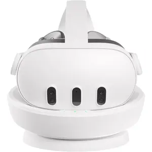 Carina D1   Dock Compatible with  Quest 3, Effortless Drop-and-Charge Station, Space-Saving (with Charger)