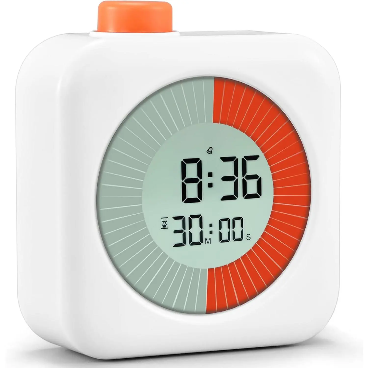 X-TIM27 Digital Visual Timer 60-Minute Countdown (3-in-1) for Kids & Adults, Handy Time Management Tool, Classroom Essential, Ideal Back-to-School Teacher Gift - Fits Homeschool, Kitchen, ADHD Users Circle Mechanical