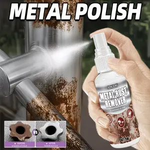 Heavy-Duty Rust Inhibitor, Quick-Action Metal Polish and Rust Converter, Ideal for Car Wheel HUB Rust Removal, Tire and Wheel Care, Autos, Jokjok Brand