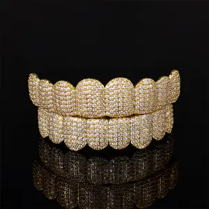 Unisex Zircon Grillz For Men&Women, Hip-Hop Accessories Comfortable Grills  Perfect Gifts For Lovers, Friends, Boyfriends, Girlfriends, Wife, Husband, Thanksgiving, Holloween, Black Friday, Chrisatmas & New Year D385