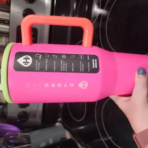 HydroJug Traveler | Leak-Proof Insulated Tumbler with Flip Straw & Cup Holder Fit Flasks Lid Drinkware