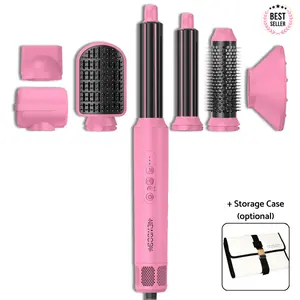 Stylo Air MultiStyler - Lightweight Air Wrap Airstyling Set with 7 Attachments for All Hair Types Heatless Curler with Coanda Technology & 2 Year Warranty