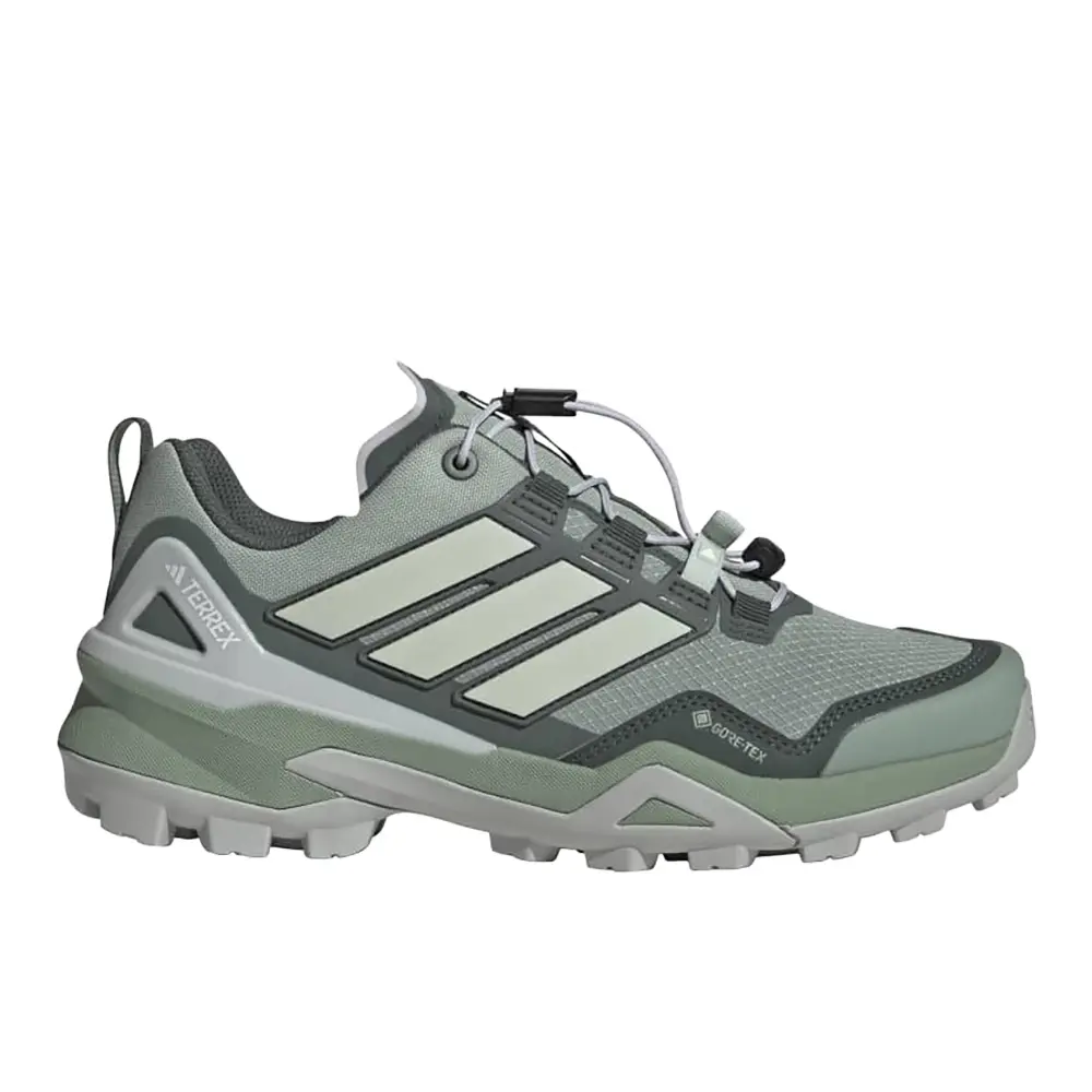 adidas Womens Terrex Skychaser Gore-Tex Hiking Hiking Sneakers Shoes - Green