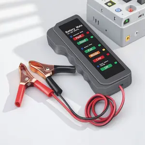 12V Car Battery Tester Digital Repair Display, Vehicle Voltage Diagnostic Tool, Portable Motorcycle Battery Health Analyzer Quick Alternator Test Compact Charging System, Meter Essential Truck