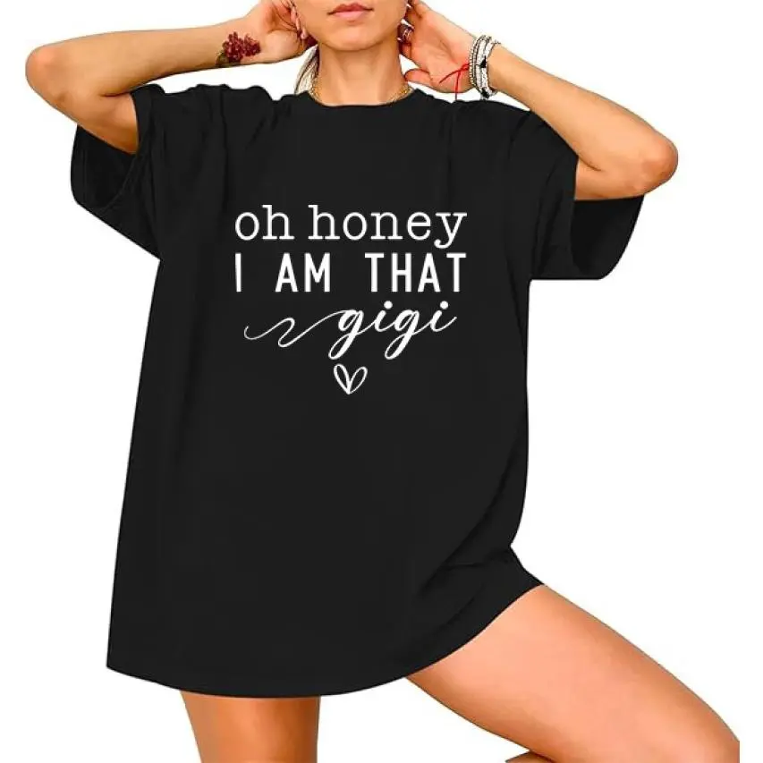 Custom Mom Shirt, Oh Honey I Am That Mom Shirt, Motherhood Shirt, Trendy Mom Graphic Tee, Mom Life Shirt, Grandma Shirt