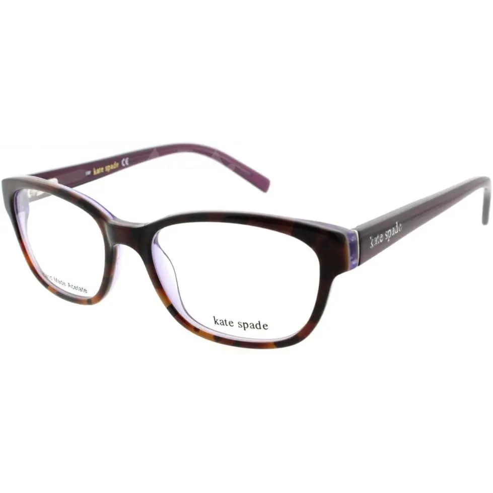 Kate Spade Blakely Eyeglasses - 0JLG Tortoise Purple/Demo - 50mm